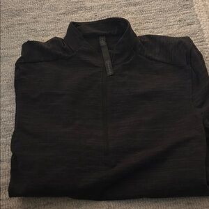 lululemon athletica Black Quarter-Zip Sweatshirt